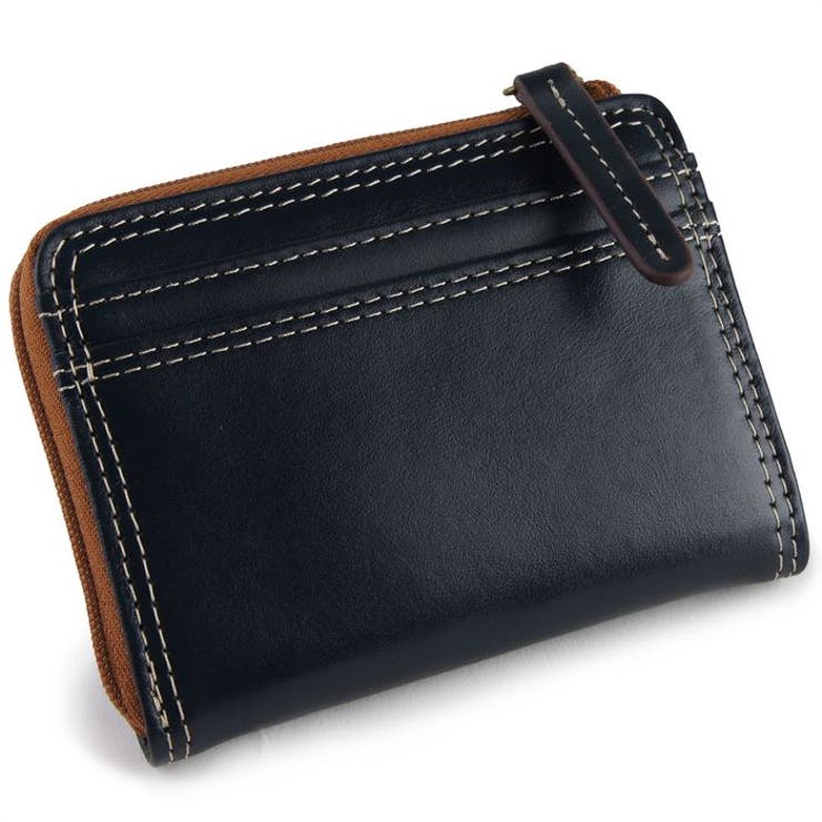 ネイビー | コインケース 小銭入れ 本革 | e-mono