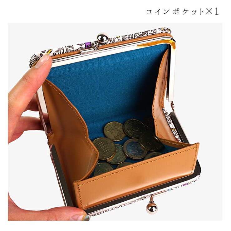 二つ折り財布 財布 がま口[品番：EMNB0000225]｜e-mono（イーモノ）の