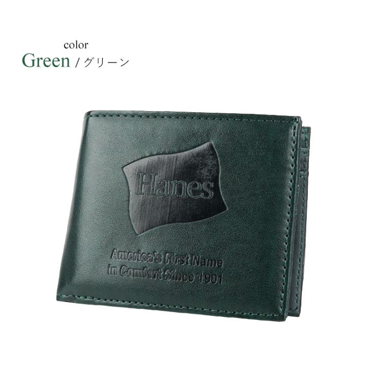 二つ折り財布 折りたたみ財布 メンズ財布[品番：EMNB0001184]｜e