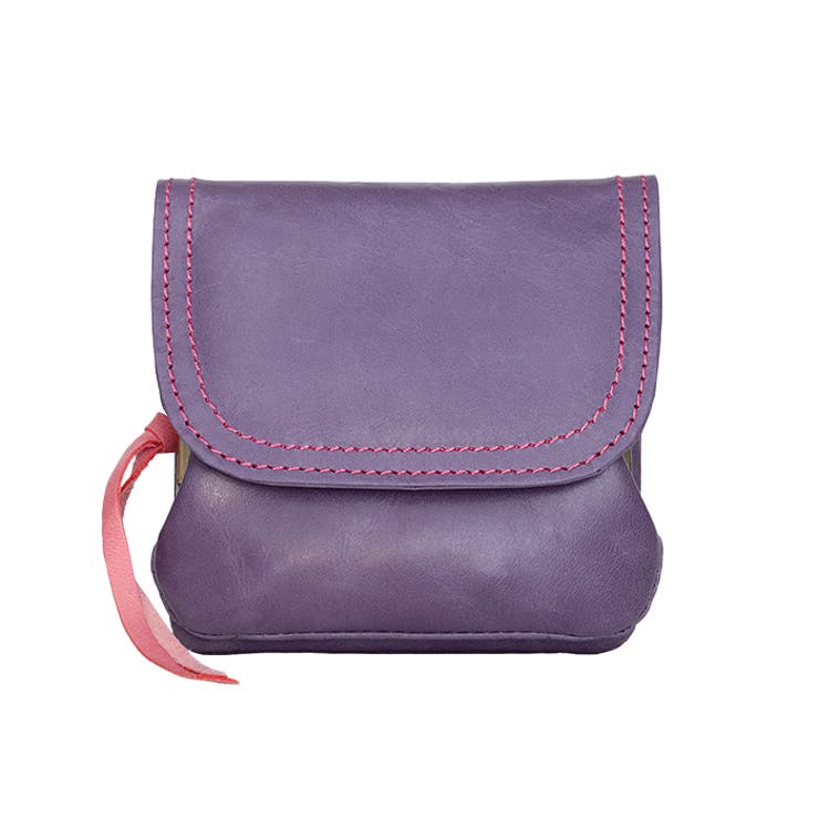 パープル | 財布 レディース がま口財布 | e-mono