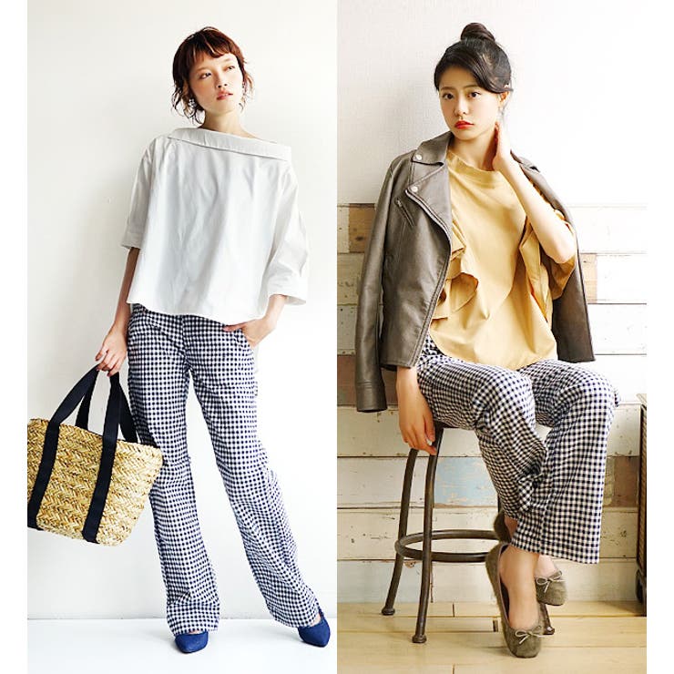 Betty Smith ベティスミス パンツ ブラックウォッチ チェック柄