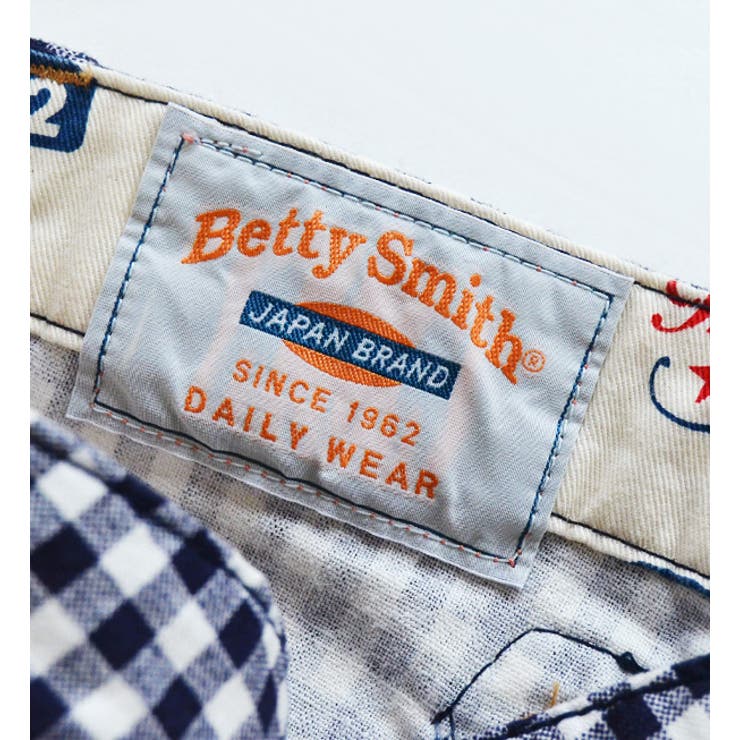 Betty Smith（ベティスミス）：ギンガムチェック バギーパンツ