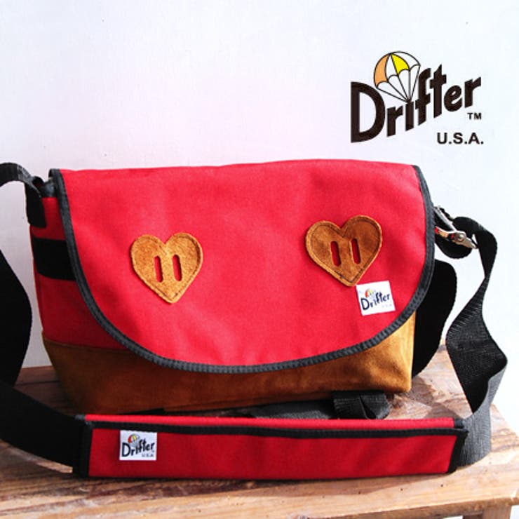 Drifter：Be Mine タウンメッセンジャーバッグ