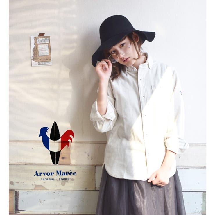 Arvor Maree（アルボーマレー）シャツ［フランネル］