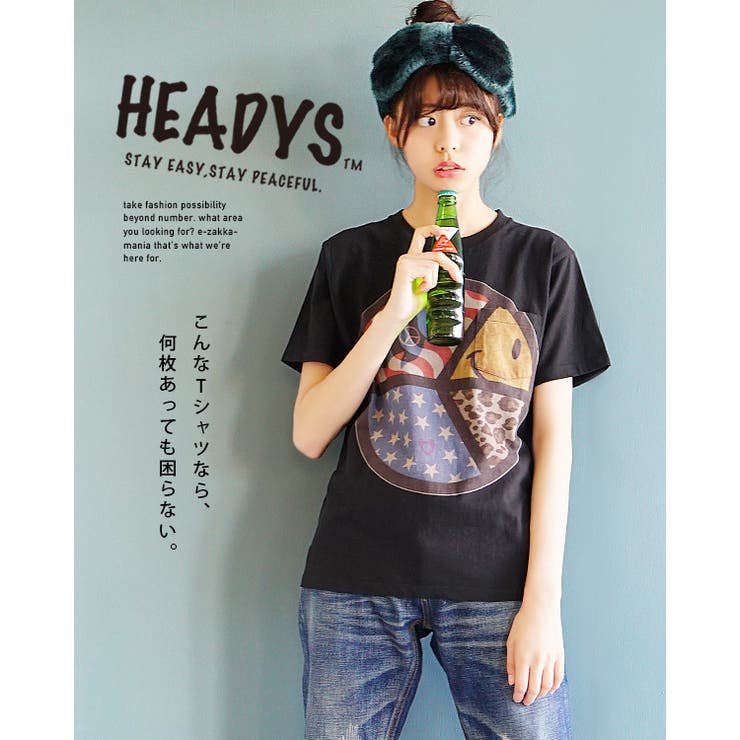 HEADYS Tシャツ［ピース］