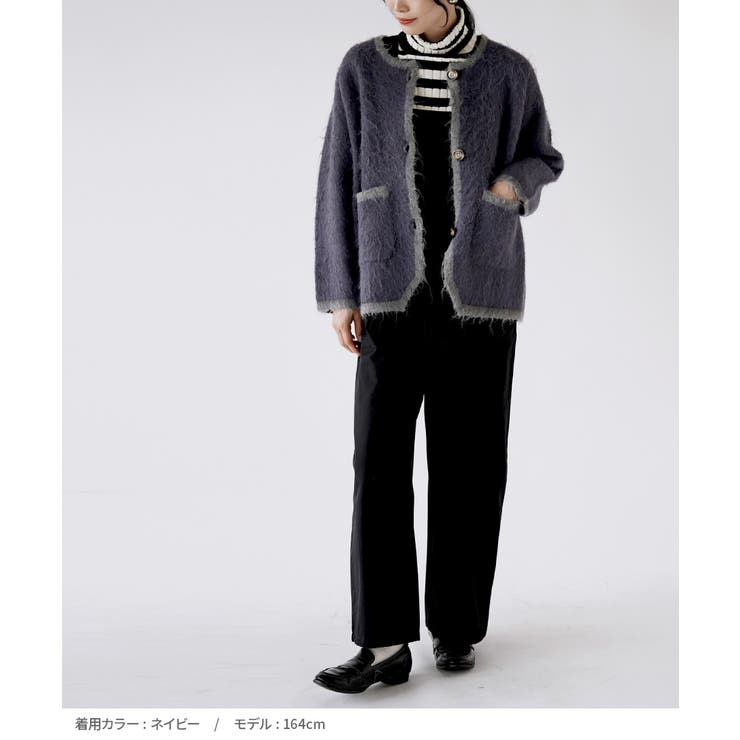 apartment department：チロリアン ニットジャケット[品番：EZ000012000]｜e-zakkamania  stores（イーザッカマニアストアーズ）のレディースファッション通販｜SHOPLIST（ショップリスト）