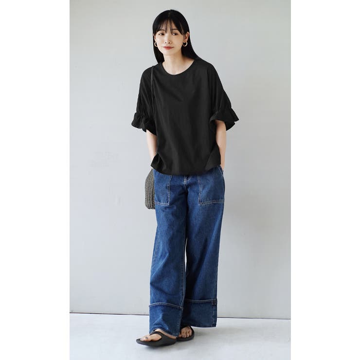 キャンディースリーブ カットソー[品番：EZ000012627]｜e