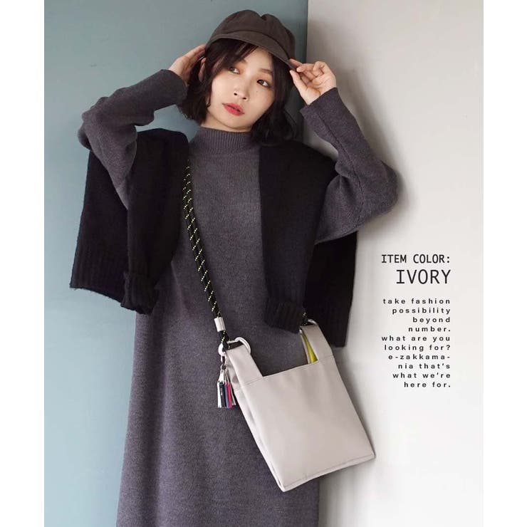 【返品交換不可】 cheek：code 2way shoulder bag[品番：EZ000012311]｜e トップス