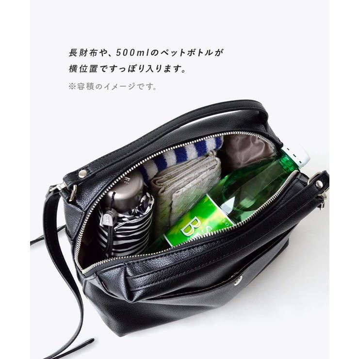 スクエア 2way ショルダーバッグ[品番：EZ000013304]｜e
