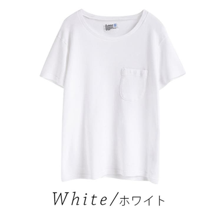 Saintete：Saintete：甘撚りオーガニックコットン Tシャツ[品番