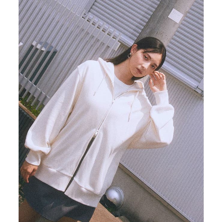 earth music&ecologyロゴZIPパーカー[品番：EMEW0050347]｜earth