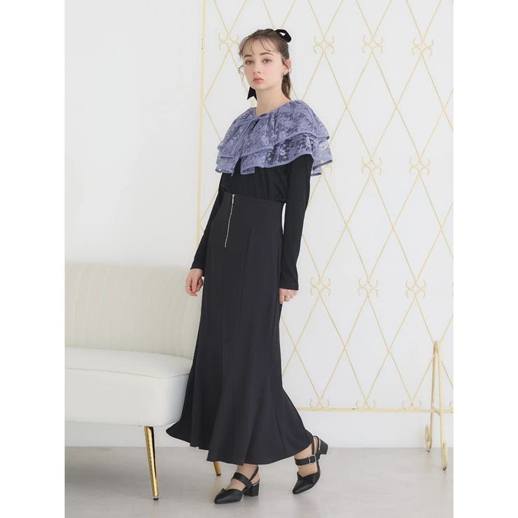 SET2点レースボレロ+キャミワンピース[品番：EMEW0042693