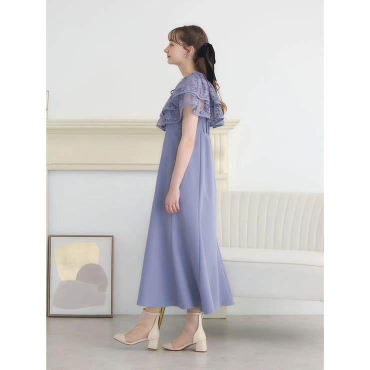 SET2点レースボレロ+キャミワンピース[品番：EMEW0042693