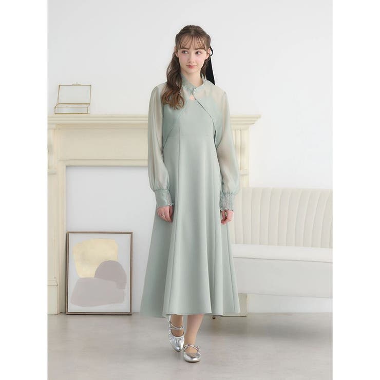 mchlさん専用　アーニーアンドエッシー ノースリーブワンピース ボレロ120 EA1079EW72461_13_l.jpg