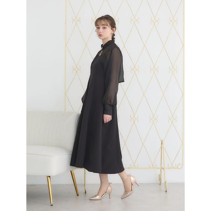 期間限定のお買い得商品 SET2点ボレロ+キャミワンピース[品番：EMEW0042697]｜earth トップス