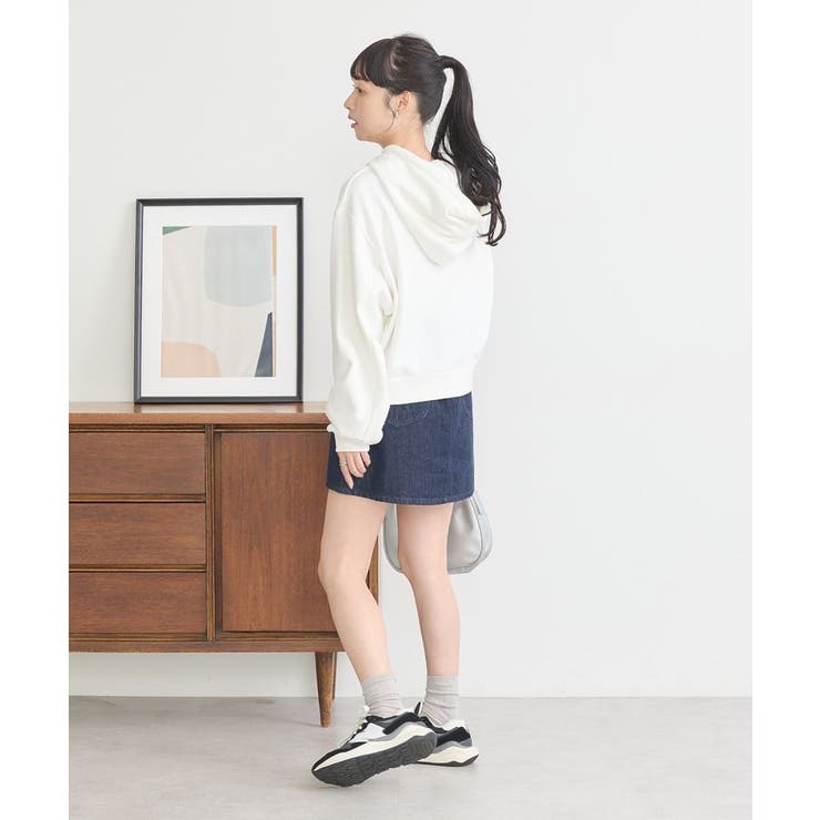 AIE＞オンブレ ショート ケープ