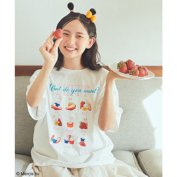 miffy/earth strawberry Tee | earth music&ecology  | 詳細画像10 