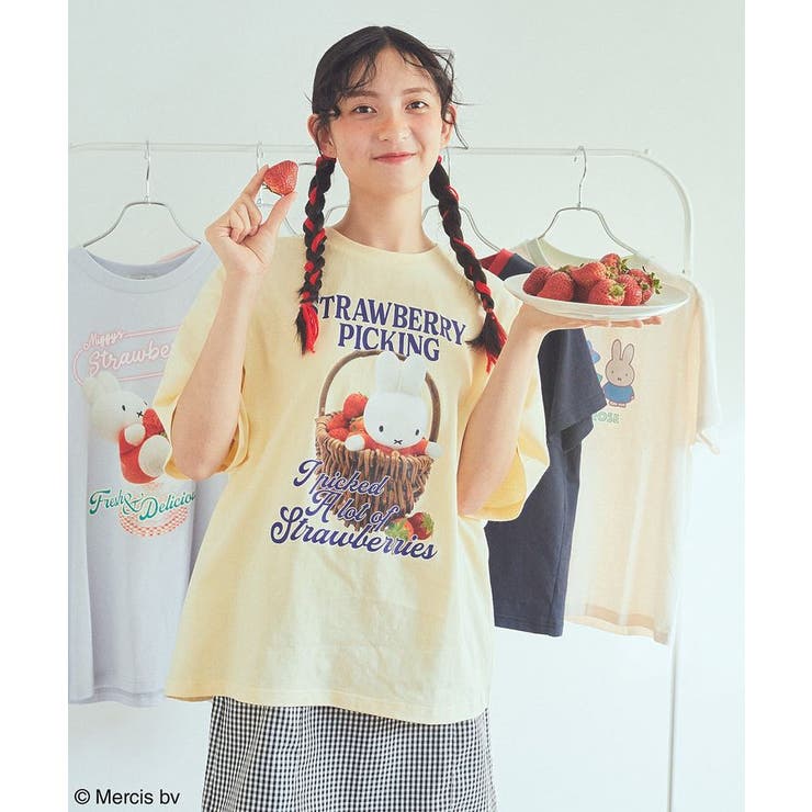 miffy/earth strawberry Tee | earth music&ecology  | 詳細画像2 