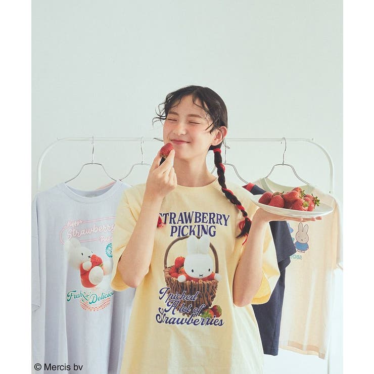 miffy/earth strawberry Tee | earth music&ecology  | 詳細画像5 