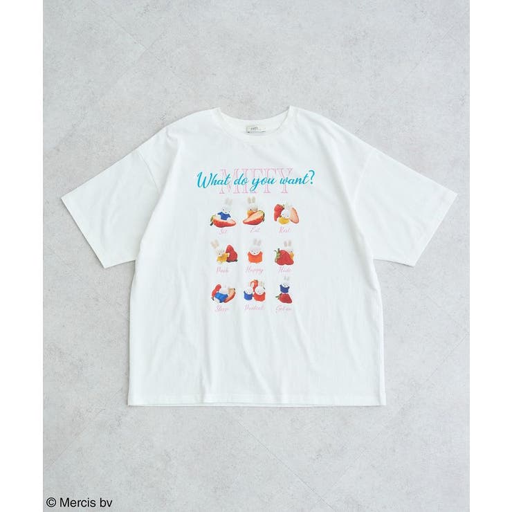 miffy/earth strawberry Tee | earth music&ecology  | 詳細画像49 