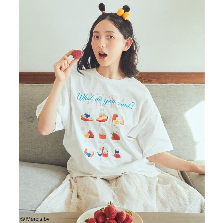 miffy/earth strawberry Tee[品番：EMEW0048549]｜earth
