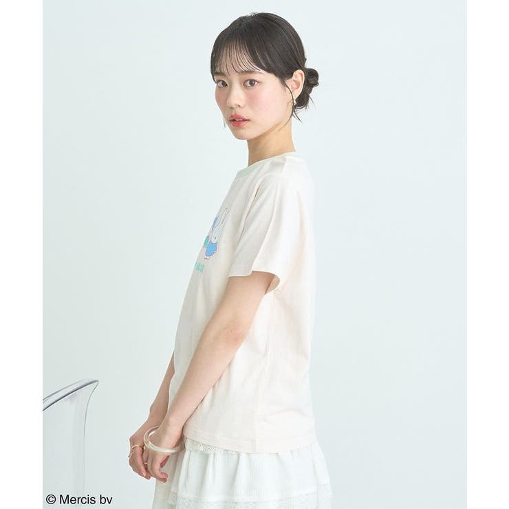 miffy/earth Rose ringer Tee | earth music&ecology  | 詳細画像14 