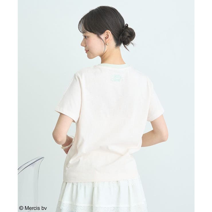 miffy/earth Rose ringer Tee | earth music&ecology  | 詳細画像17 