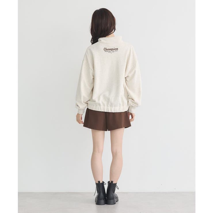 Champion×emaeハーフジップハートスウェット | earth music&ecology  | 詳細画像17 