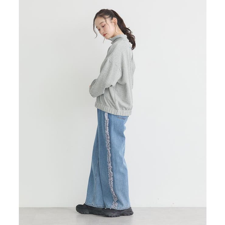 Champion×emaeハーフジップハートスウェット | earth music&ecology  | 詳細画像22 