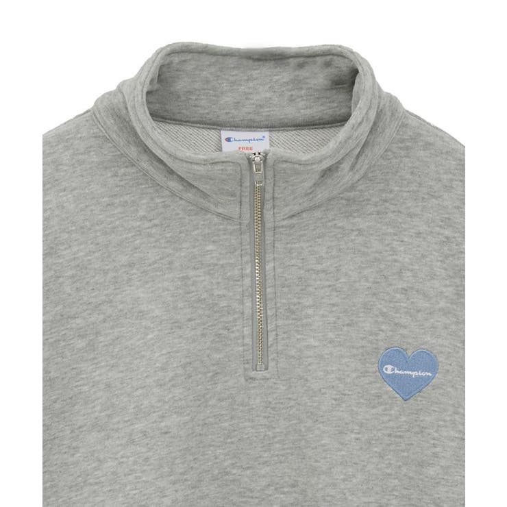 Champion×emaeハーフジップハートスウェット | earth music&ecology  | 詳細画像32 
