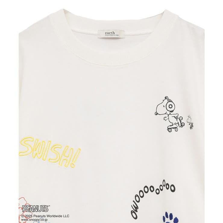 PEANUTS/earth マルチカラーアートロンT[品番：EMEW0049383]｜earth music&ecology （アース ...