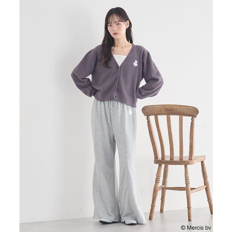 miffy/earth 刺繍スウェットパンツ | earth music&ecology  | 詳細画像15 