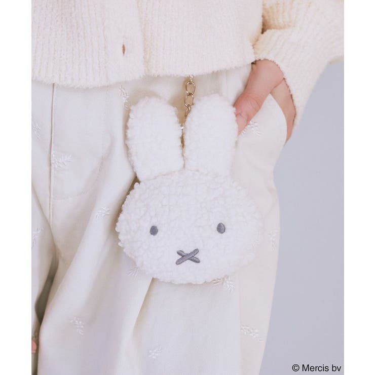 アイボリー | miffy/earth タグ付ミニコインケース | earth music&ecology 