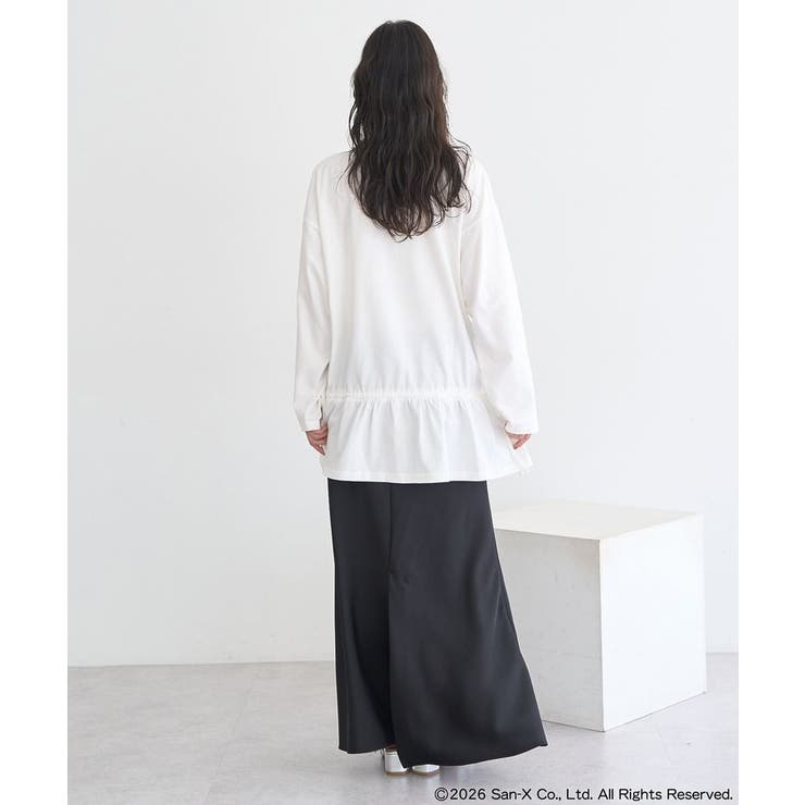 リラックマ×earth ブラウジングロンT | earth music&ecology  | 詳細画像10 