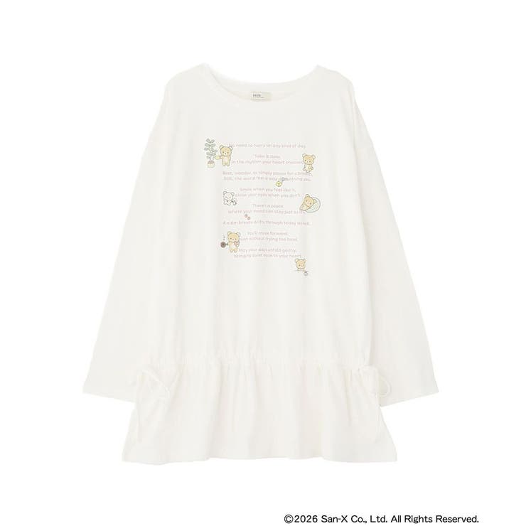 リラックマ×earth ブラウジングロンT | earth music&ecology  | 詳細画像20 