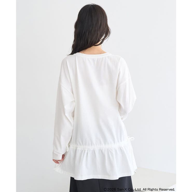 リラックマ×earth ブラウジングロンT | earth music&ecology  | 詳細画像5 