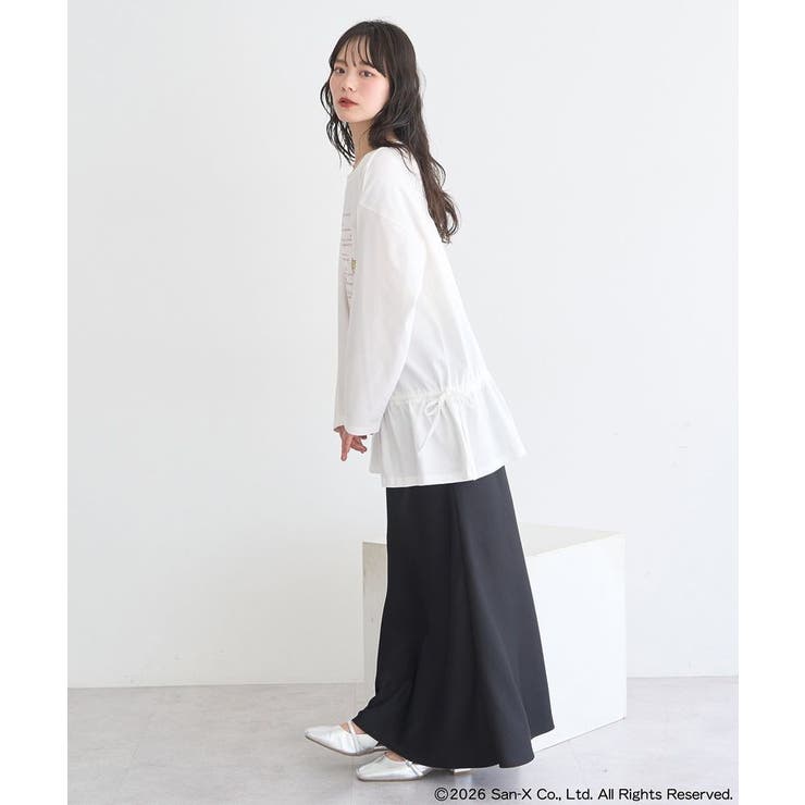 リラックマ×earth ブラウジングロンT | earth music&ecology  | 詳細画像8 