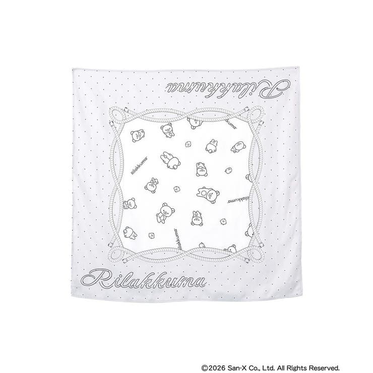 リラックマ×earth アソートドットスカーフ | earth music&ecology  | 詳細画像9 