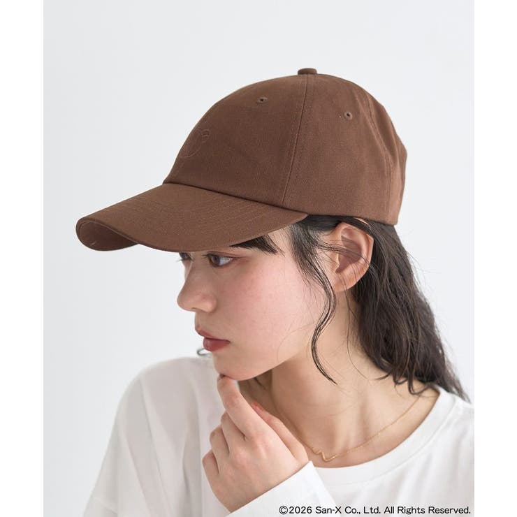 リラックマ×earth ワンポイント刺繡キャップ | earth music&ecology  | 詳細画像4 