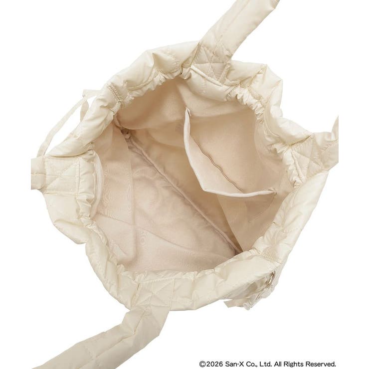 リラックマ×earth シルエットキルトトートバッグ | earth music&ecology  | 詳細画像12 