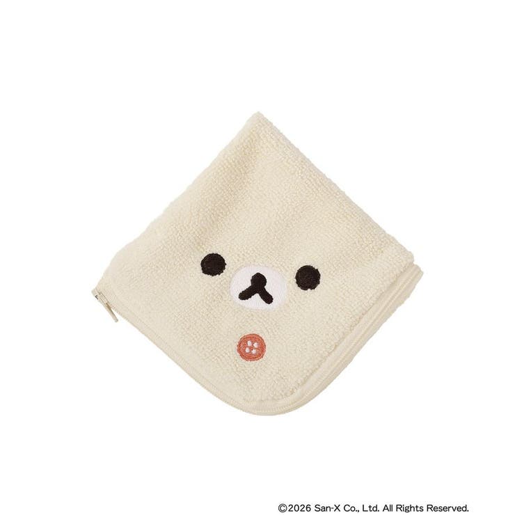 リラックマ×earth 2wayジップハンカチ | earth music&ecology  | 詳細画像3 