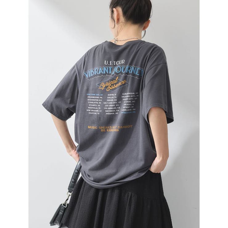 ヴィンテージライクツアーTee | earth music&ecology  | 詳細画像1 