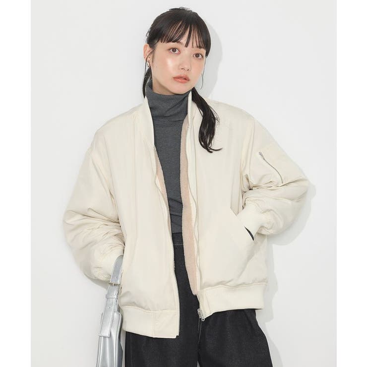 リバーシブルMA-1[品番：EMEW0046436]｜earth music&ecology （アース