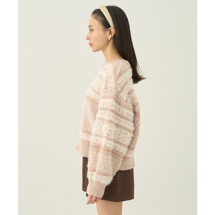 フェザーヤーンノルディックプルオーバー | earth music&ecology  | 詳細画像6