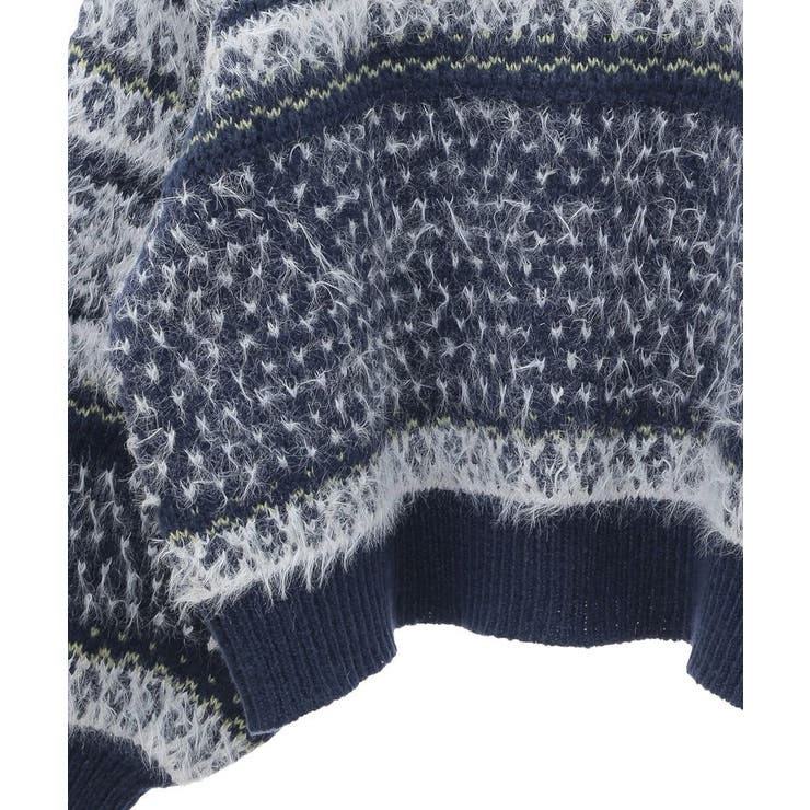 フェザーヤーンノルディックプルオーバー | earth music&ecology  | 詳細画像32