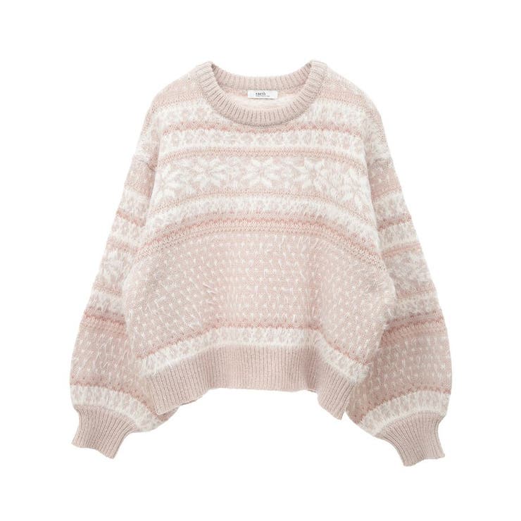 フェザーヤーンノルディックプルオーバー | earth music&ecology  | 詳細画像36