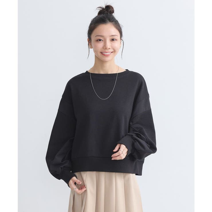 ANN DEMEULEMEESTER 異素材レイヤード スウェット ドッキング 【公式通販】