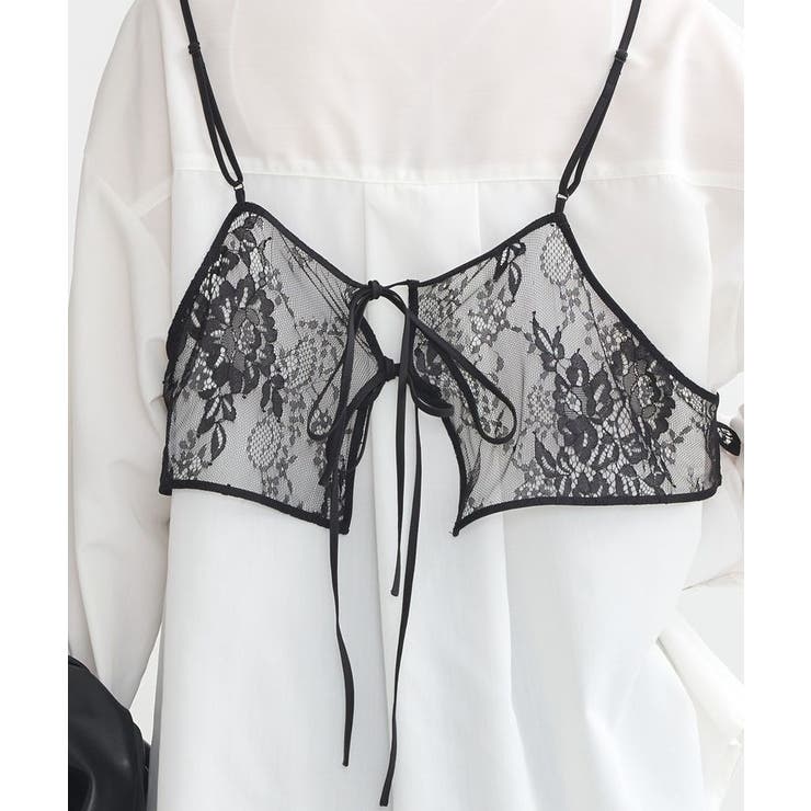 SET2点レースビスチェ+シャツ | earth music&ecology  | 詳細画像16