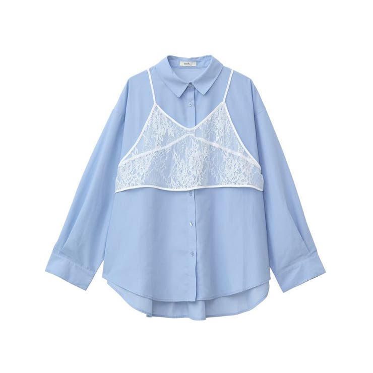 SET2点レースビスチェ+シャツ | earth music&ecology  | 詳細画像18