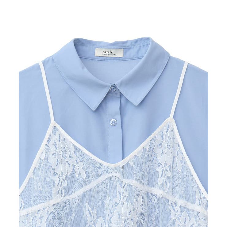 SET2点レースビスチェ+シャツ | earth music&ecology  | 詳細画像20